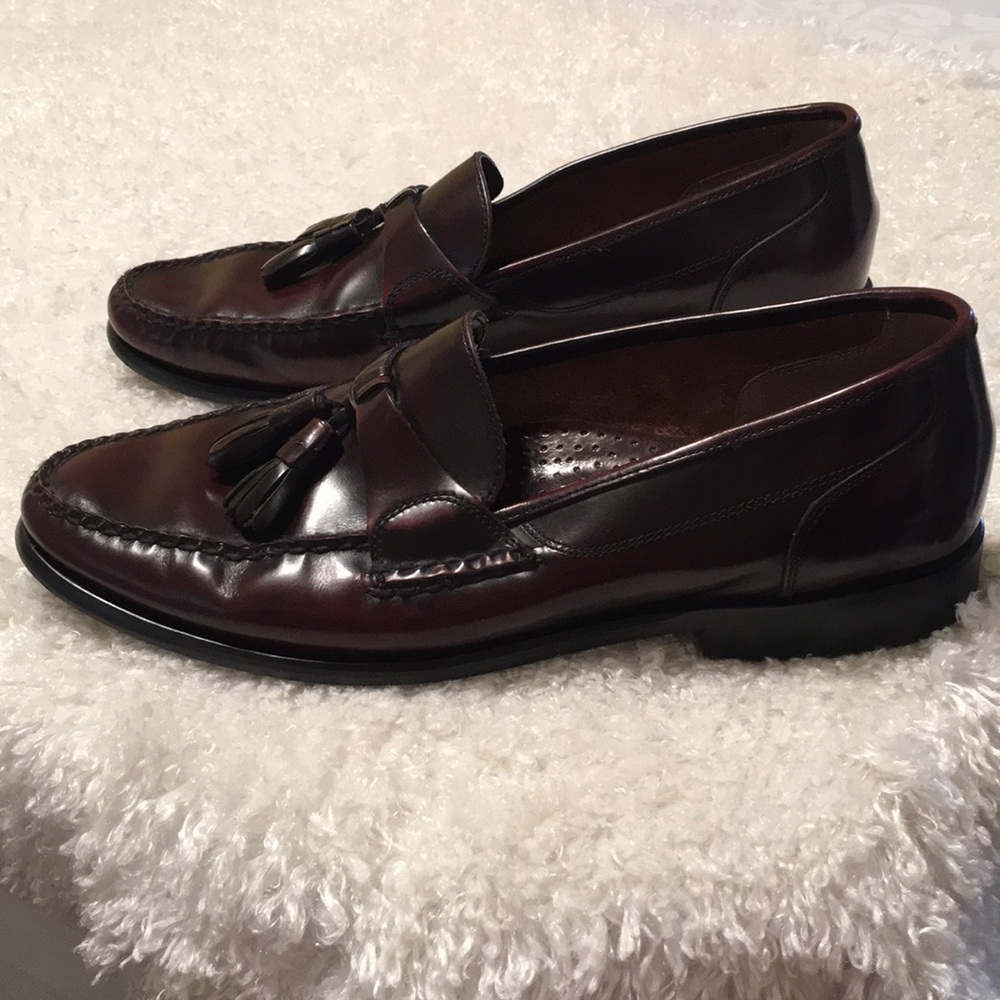 Bass (Chris) Cordovan Leather Loafers A